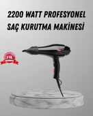 2200W Fön Makinesi – Profesyonel AC Motor, Soğuk ve Sıcak Üfleme thumbnail 1