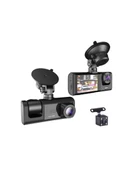 Gelişmiş G-Sensörlü Üçlü Araç Kamerası – 5” LCD Ekran ve Hareket Algılama thumbnail 1