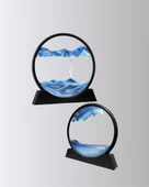 Zihin Açıcı Kum Manzarası – 3D Dinamik Kum Tablosu, Dekoratif, Dönüştükçe Yenilenen Sakinleştirici Sanat Eseri thumbnail 4