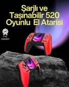 P5 Retro GamePad – 520 Klasik Oyunlu Tak-Çalıştır Mini Konsol thumbnail 1