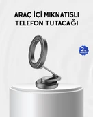Manyetik Katlanabilir Araç Telefon Tutucu – MagSafe Uyumlu, 360° Ayarlanabilir, Güçlü Mıknatıs thumbnail 1