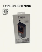 20.000 mAh Powerbank – 22.5W Hızlı Şarj, Çok Kablolu, Dijital Göstergeli thumbnail 2