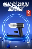 Vakumlu Süpürge Şarjlı Elektrikli Mini Taşınabilir Uzun Ömürlü Hazneli thumbnail 2