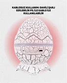 Dinozor Yumurtası Tasarımlı Projektörlü Gece Lambası thumbnail 4