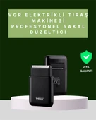 USB Şarjlı Traş Makinesi – Piston + Ağ Başlık, 600 mAh Batarya thumbnail 1