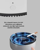 Sigara Dumanı ve Koku Giderici Hava Temizleyici Küllük – 2 Katmanlı Filtreli, USB Şarjlı thumbnail 2