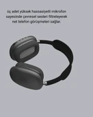 Bluetooth 5.0 Kulak Üstü Kulaklık – Gürültü Engelleme, Uzamsal Ses, Hızlı Şarj thumbnail 3