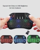 Aydınlatmalı Touchpad’li Q Klavye – Türkçe Karakterli, USB Bağlantılı, Numerik Tuş Takımı thumbnail 3