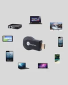 M9 Plus Kablosuz HDMI Görüntü Aktarıcı – Tak Çalıştır, iOS Android Windows Uyumlu thumbnail 2