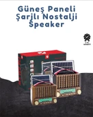 KTF-1428 Taşınabilir Güneş Enerjili Bluetooth Radyo Hoparlör – Şarjlı, Radyo, MP3, AUX Girişli thumbnail 2