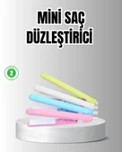 Taşınabilir Seramik Kaplama Mini Saç Düzleştirici – Seyahat ve Günlük Kullanım İçin İdeal thumbnail 1