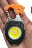El Feneri LED Anahtarlık Çok Fonksiyonlu Mini Çakmak Özellikli thumbnail 2