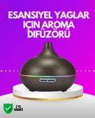 Zamanlayıcılı ve Otomatik Kapanmalı Aromaterapi Nemlendirici Difüzör thumbnail 1