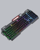 RGB Aydınlatmalı Klavye Mouse Seti – USB Bağlantılı, Türkçe Q, Ayarlanabilir DPI, Ergonomik Yapı thumbnail 1