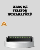 Çevirmeli Araç İçi Park Numaratörü – Alüminyum Gri, Kolay Montaj ve Net Görünüm thumbnail 1