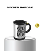 Paslanmaz Çelik Kendi Kendini Karıştıran Akıllı Kupa – Isı Yalıtımlı thumbnail 1