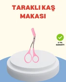 Profesyonel Taraklı Kaş Makası – Evde ve Salon Kullanımına Uygun thumbnail 1