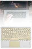 Bluetooth Touchpad Klavye 10.9 inch Kablosuz Wifi Q Klavye Slim thumbnail 2