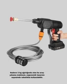 Taşınabilir Akülü Araba Yıkama Makinesi 1.7 MPa Basınçlı ve Ergonomik Tasarımlı thumbnail 3