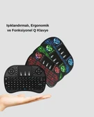 Aydınlatmalı Touchpad’li Q Klavye – Türkçe Karakterli, USB Bağlantılı, Numerik Tuş Takımı thumbnail 4