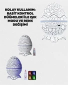 Bluetooth Hoparlör Özellikli 7 Renkli Gece Aydınlatması thumbnail 2