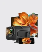 Uzun Ömürlü Lamba ve Dahili Hoparlörlü Ev Sinema Projektörü thumbnail 3