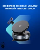 Güçlü Manyetik Tutuşlu 360° Döner Araç Telefon Tutucu – Vakumlu Montajlı thumbnail 1