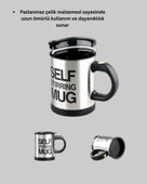 Paslanmaz Çelik Kendi Kendini Karıştıran Akıllı Kupa – Isı Yalıtımlı thumbnail 3