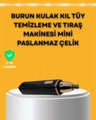 USB Şarjlı Sessiz Burun ve Kulak Kılı Temizleme Cihazı thumbnail 1