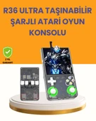 R36 Ultra 64GB Retro Oyun Konsolu 10.000 Oyunlu Taşınabilir El Konsolu thumbnail 1