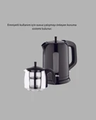 Sinbo Elektrikli Çay Makinesi 1.7 L Su Isıtıcı ve Cam Demlikli Güvenli Kullanım thumbnail 3