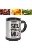 Sıcak Tutan Termos Bardak Kendi Kendini Karıştıran Mikser Kupa thumbnail 3