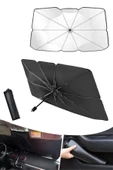 Oto Ön Cam Güneşliği Otomatik Katlanabilir Gölgelik Oto Cam Şemsiye thumbnail 4