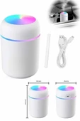 Hava Nemlendirici Buhar Makinesi Led Işıklı USB Dekoratif Nemlendirici thumbnail 1