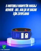 Bel, Kalça, Bacak ve Karın Bölgesi İçin 5 Motorlu Titreşimli Masaj Cihazı thumbnail 1