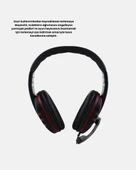 Stereo Ses Destekli Mikrofonlu Gaming Kulaklık – Yumuşak Pedli thumbnail 3