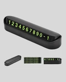 Çevirmeli Araç İçi Park Numaratörü – Alüminyum Gri, Kolay Montaj ve Net Görünüm thumbnail 3