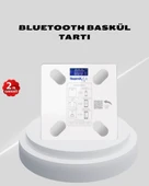 Akıllı Bluetooth Tartı – 8 Farklı Ölçüm Verisi, Otomatik Kişi Tanıma thumbnail 1
