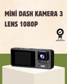 Full HD 3 Kanallı Araç Kamerası – Akıllı Çözümlerle Sürüş thumbnail 1