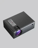 1080p Full HD Taşınabilir Projeksiyon Cihazı LED Işıklı Uzaktan Kumandalı thumbnail 3