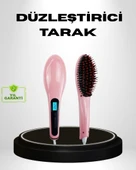 Seramik Plakalı Elektrikli Saç Düzleştirici – Hızlı Isınma, Uzun Kablo, 25W–39W Güç thumbnail 1