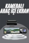 Video ve Fotoğraf Kaydedici Sürüş Kamerası Ön ve Arka Çift Kameralı thumbnail 1