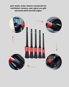 5’li Detay Temizlik Fırçası Seti Araç İç Dış Jant Motor Çok Amaçlı thumbnail 5