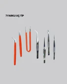 Model Yapımı ve Anakart Tamiri İçin Hassas 7’li Cımbız Seti thumbnail 2