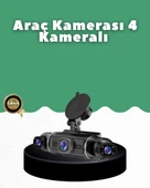 1080P 4 Kanallı Araç Kamerası GPS + WiFi + G Sensör Destekli thumbnail 1