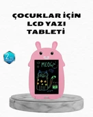 LCD Yazı Tableti 12 inç Tek Tuşla Silme Kilitli Çocuk Eğitim Çizim Tableti thumbnail 1