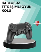 Kablosuz PS4 Oyun Kolu – Çift Titreşimli Motor, Uzun Pil Ömrü ve Hassas Kontrol thumbnail 1