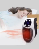 Uzaktan Kumandalı Priz Tipi Seramik Isıtıcı Zaman Ayarlı thumbnail 2