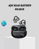 Açık Kulak Bluetooth Kulaklık 5.4 APTX Destekli Ergonomik Tasarım thumbnail 1