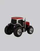 Retro Traktör Tasarımlı Kablosuz Hoparlör USB TF AUX FM Destekli thumbnail 4